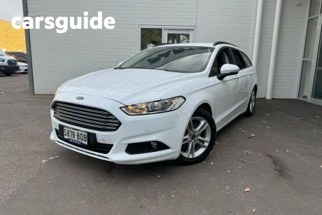 White 2017 Ford Mondeo Wagon Ambiente
