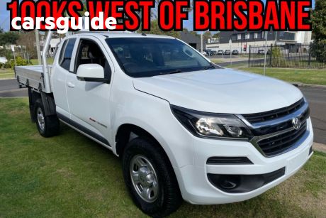 White 2020 Holden Colorado Space Cab Chassis LS (4X4)