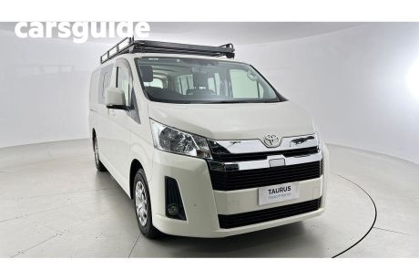 White 2020 Toyota HiAce Van LWB Courier Pack