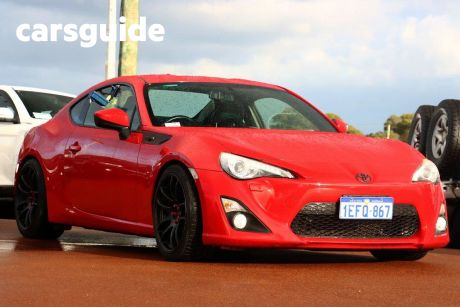 Red 2013 Toyota 86 Coupe GTS