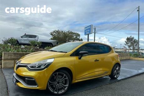 Yellow 2015 Renault Clio Hatchback RS 200 CUP