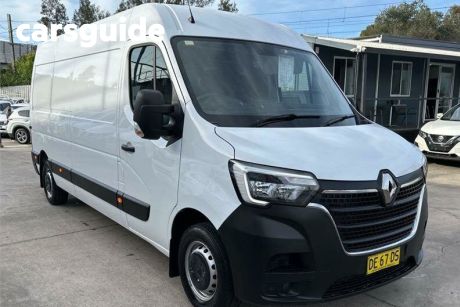 White 2022 Renault Master Commercial Pro Mid Roof LWB AMT 110kW