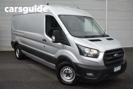 Silver 2021 Ford Transit Commercial 350L (Mid Roof)