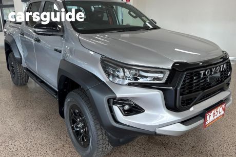 Silver 2023 Toyota Hilux Double Cab Pick Up GR-Sport TWO-Tone (4X4)