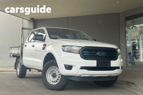 White 2018 Ford Ranger Double Cab Chassis XL 2.2 HI-Rider (4X2)