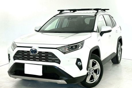 White 2020 Toyota RAV4 Wagon GXL 2WD Hybrid