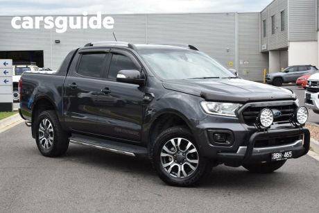 Grey 2019 Ford Ranger Double Cab Pick Up Wildtrak 3.2 (4X4)