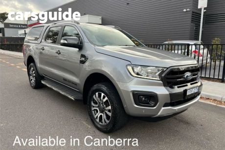 Silver 2019 Ford Ranger Double Cab Pick Up Wildtrak 3.2 (4X4)