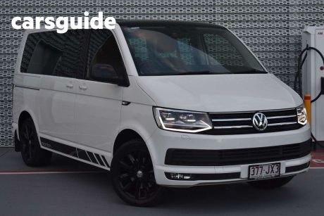 White 2019 Volkswagen Multivan Wagon Black Edition