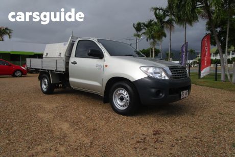 Gold 2010 Toyota Hilux Cab Chassis Workmate