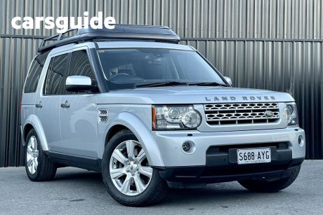 Silver 2013 Land Rover Discovery 4 Wagon 3.0 SDV6 HSE