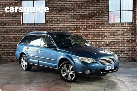 Blue 2009 Subaru Outback Wagon 2.5I