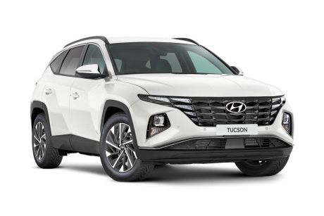 White 2024 Hyundai Tucson Wagon Elite