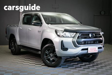 Silver 2023 Toyota Hilux Double Cab Pick Up SR HI-Rider (4X2)