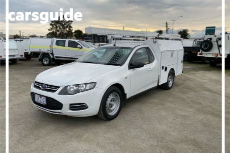 White 2014 Ford Falcon Cab Chassis (LPI)