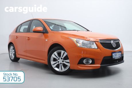Orange 2014 Holden Cruze Hatchback SRI