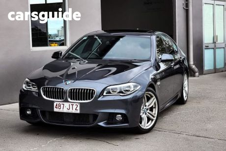 Grey 2016 BMW 528I Sedan Luxury Line