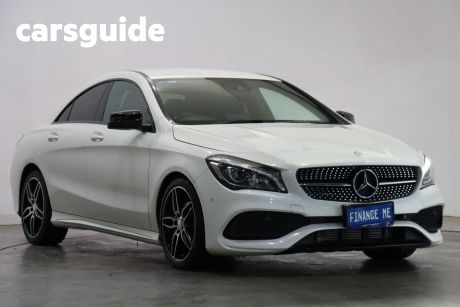 White 2016 Mercedes-Benz CLA200 Coupe