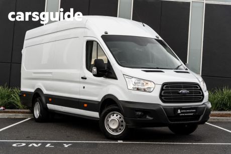 White 2014 Ford Transit Commercial 470E (High Roof)