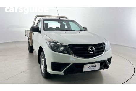 White 2018 Mazda BT-50 Cab Chassis XT (4X2)