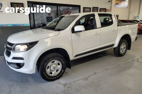 White 2020 Holden Colorado Crew Cab Chassis LS (4X2)