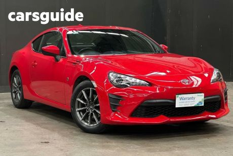 Red 2020 Toyota 86 Coupe GT