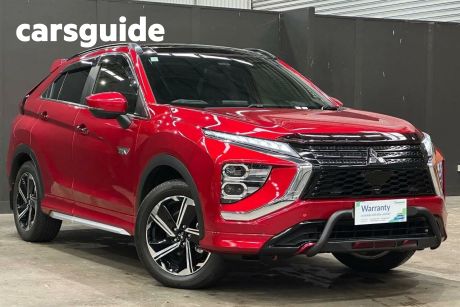 Red 2022 Mitsubishi Eclipse Cross Wagon Exceed Phev