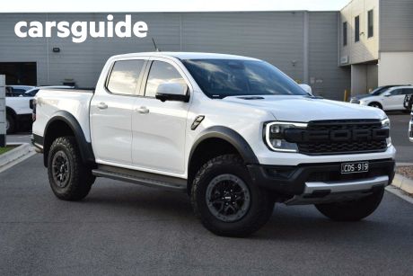 White 2022 Ford Ranger Double Cab Pick Up Raptor 3.0 (4X4)