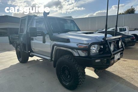 Silver 2021 Toyota Landcruiser 70 Series Cab Chassis GXL
