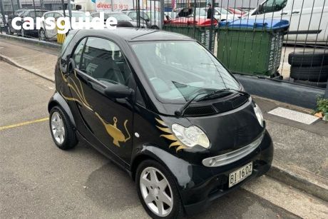 Black 2005 Smart Fortwo Coupe Coupe
