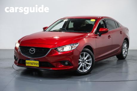 Red 2015 Mazda 6 Sedan Sport