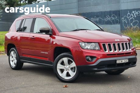 Red 2016 Jeep Compass Wagon Sport (4X2)