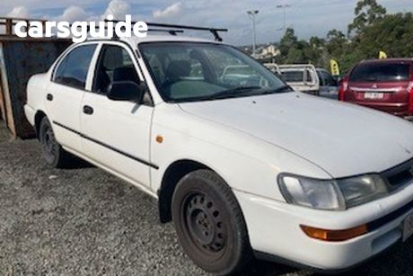 White 1996 Toyota Corolla OtherCar Conquest