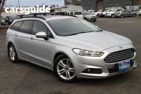 Silver 2016 Ford Mondeo Wagon Trend Tdci