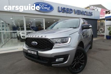 Silver 2021 Ford Everest SUV