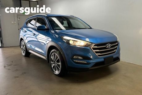 Blue 2017 Hyundai Tucson Wagon Active X (fwd)