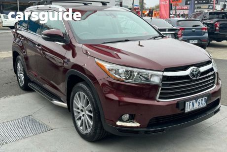Red 2015 Toyota Kluger Wagon Grande (4X2)