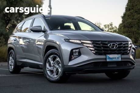 Silver 2021 Hyundai Tucson Wagon (FWD)