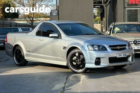 Silver 2011 Holden Commodore Utility SS