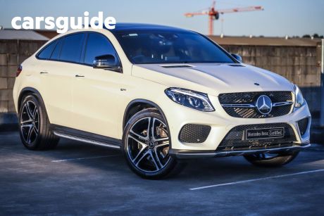 White 2019 Mercedes-Benz GLE43 Coupe 4Matic