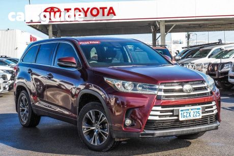 Red 2018 Toyota Kluger Wagon GX (4X4)