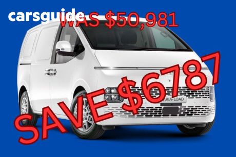 White 2024 Hyundai Staria Load EOFY CLEARANCE Commercial ABN SPECIAL