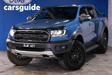 Blue 2020 Ford Ranger Double Cab Pick Up Raptor 2.0 (4X4)