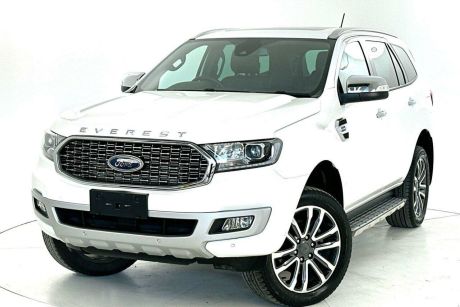 White 2022 Ford Everest Wagon Titanium (4WD)
