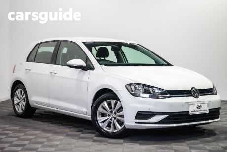 White 2018 Volkswagen Golf Hatchback 110 TSI Trendline