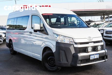 White 2020 Toyota HiAce Commercial Commuter