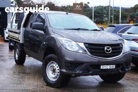 Brown 2018 Mazda BT-50 Freestyle Cab Chassis XT (4X2)