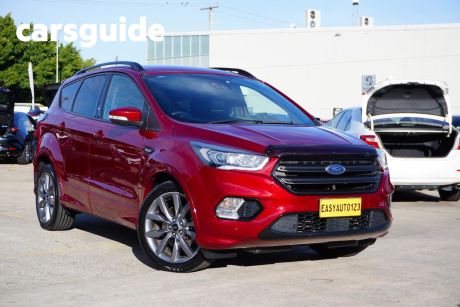 Red 2019 Ford Escape Wagon ST-Line (awd)