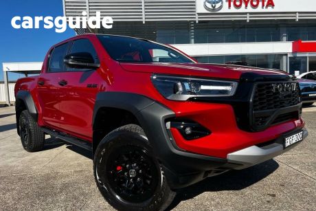 Red 2024 Toyota Hilux Double Cab Pick Up GR-Sport (4X4)