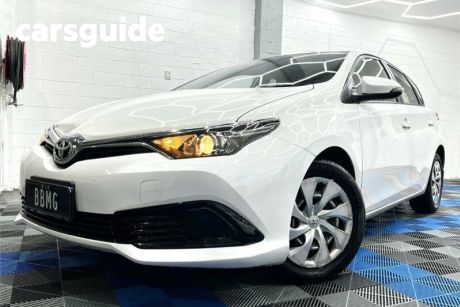 White 2016 Toyota Corolla Hatchback Ascent